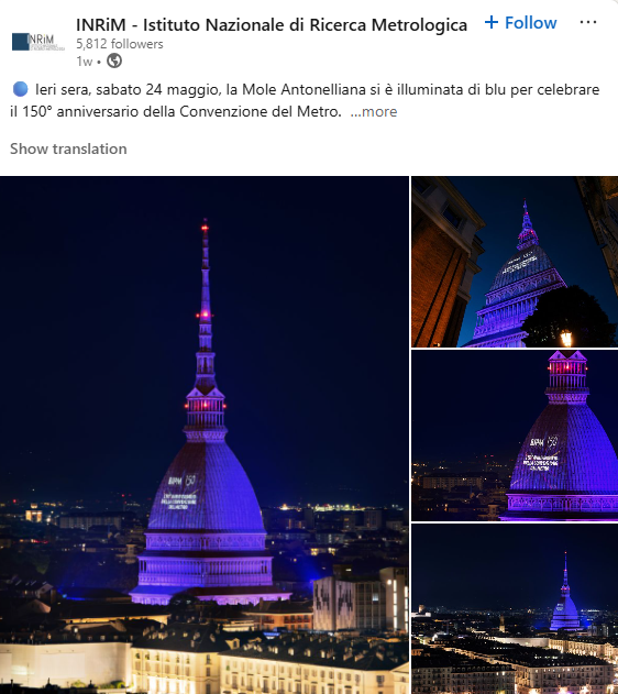INRiM LinkedIn Post